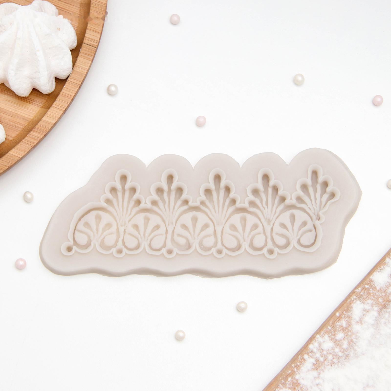 Молд Доляна «Тесьма», 17×6,5 см, цвет МИКС