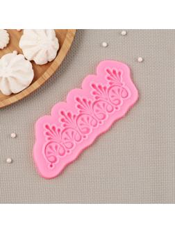 Молд Доляна «Тесьма», 17×6,5 см, цвет МИКС