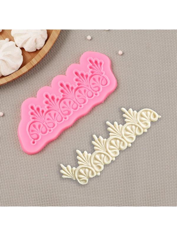 Молд Доляна «Тесьма», 17×6,5 см, цвет МИКС