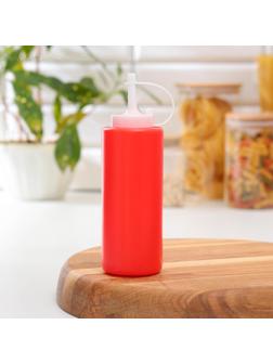 Ёмкость для соуса 420 мл, цвет красный