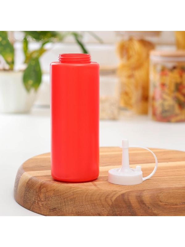 Ёмкость для соуса 420 мл, цвет красный