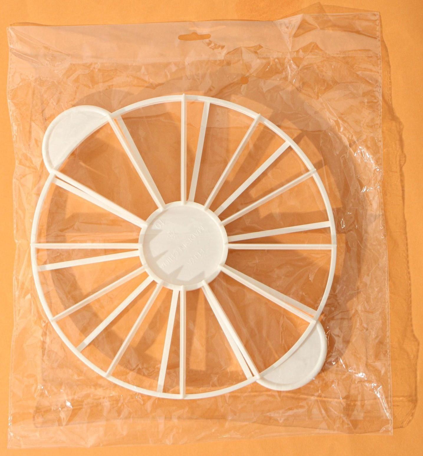 Делитель для торта пластиковый Доляна, 10/12 частей, 26,5 см, цвет МИКС