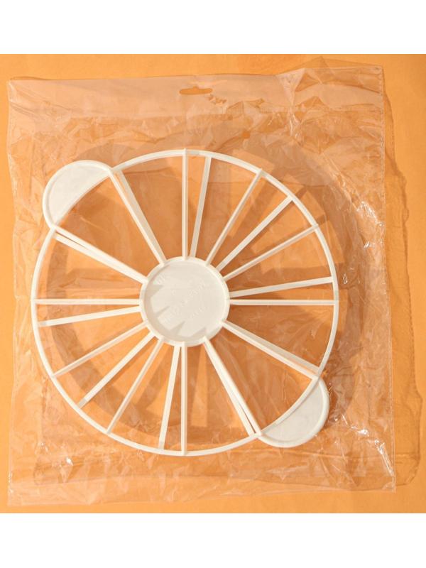 Делитель для торта пластиковый Доляна, 10/12 частей, 26,5 см, цвет МИКС