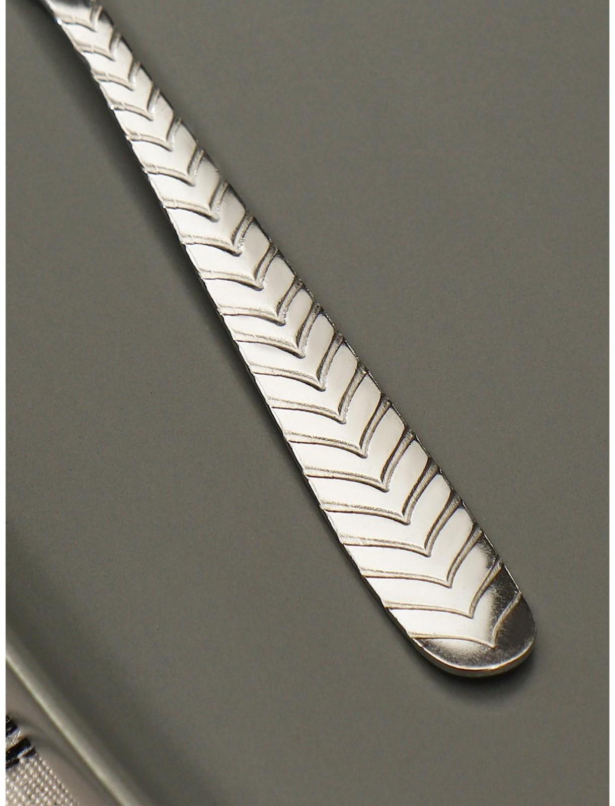 Набор ложек чайных Доляна «Колосок», h=15 см, 6 шт, цвет серебряный