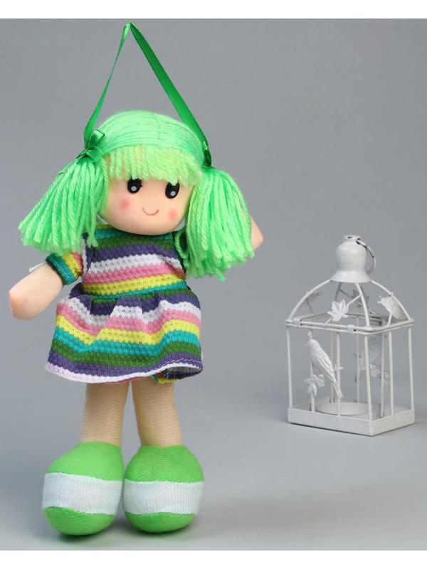 Мягкая игрушка «Кукла», в вязаном платьишке, цвета МИКС