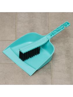 Щётка-сметка с совком «Практик», цвет МИКС