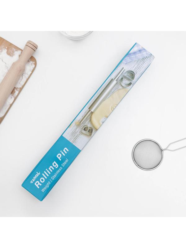 Скалка «Самый смак», 25 см, металлическая