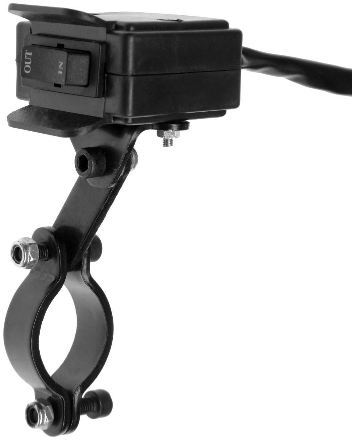 Лебедка электрическая ТУНДРА, 12/24V, 2500 lb (1.1 т), 1.2 л.с., до 3.3 м/мин, 4.8 мм х 12 м