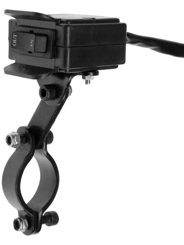 Лебедка электрическая ТУНДРА, 12/24V, 2500 lb (1.1 т), 1.2 л.с., до 3.3 м/мин, 4.8 мм х 12 м