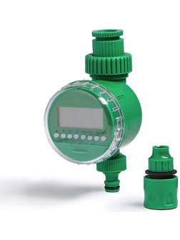 Таймер полива электронный с комплектом коннекторов, пластик