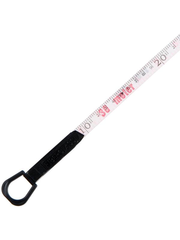 Рулетка геодезическая ТУНДРА, фиберглассовая лента, 30 м