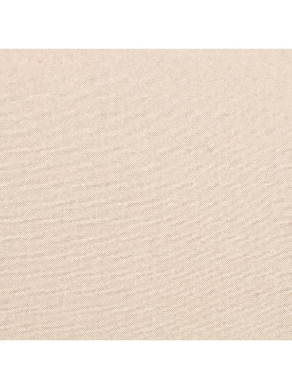 Простыня на резинке «Купу-купу», 180х200х20 см, бежевый, трикотаж