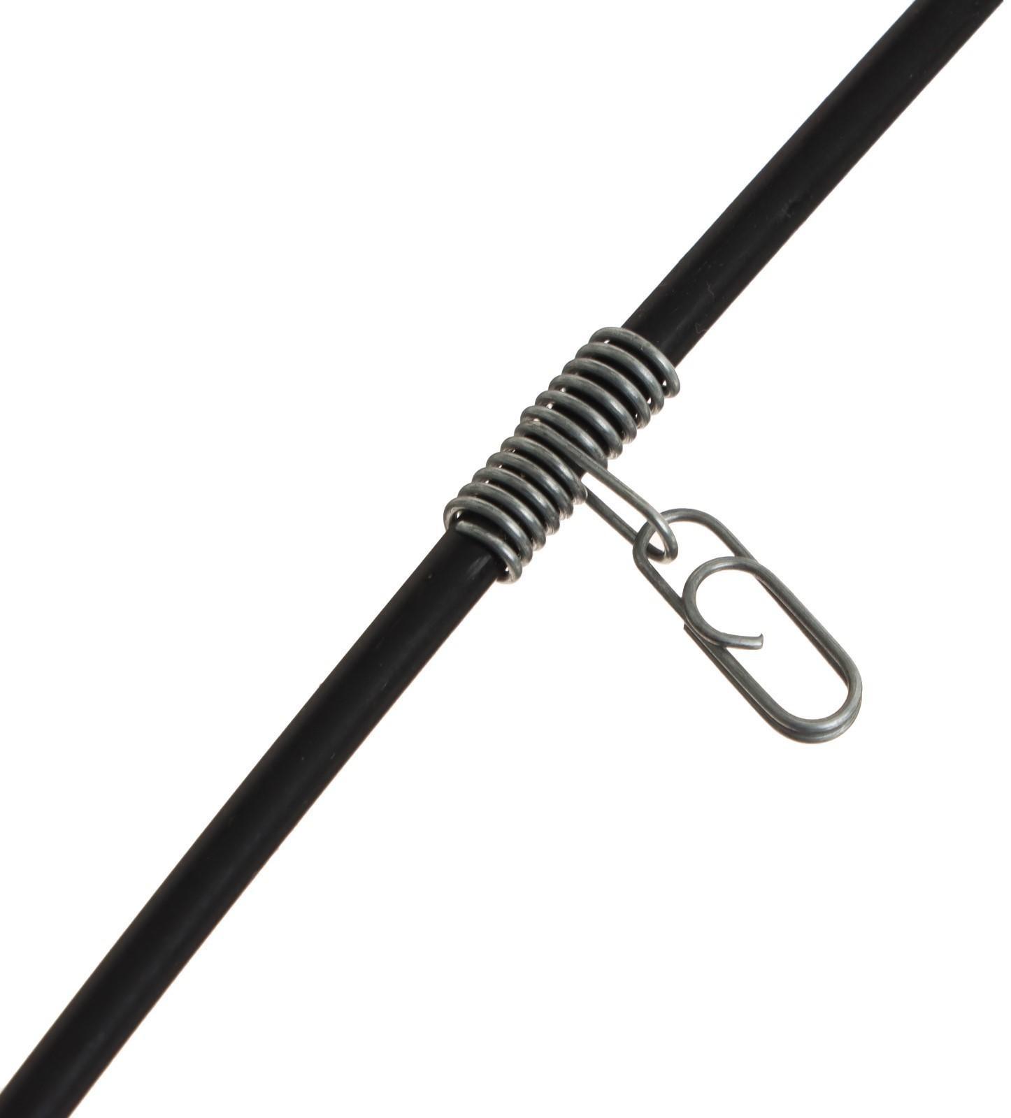 Противозакручиватель прямой, 15 см, цвет черный, 10 шт.