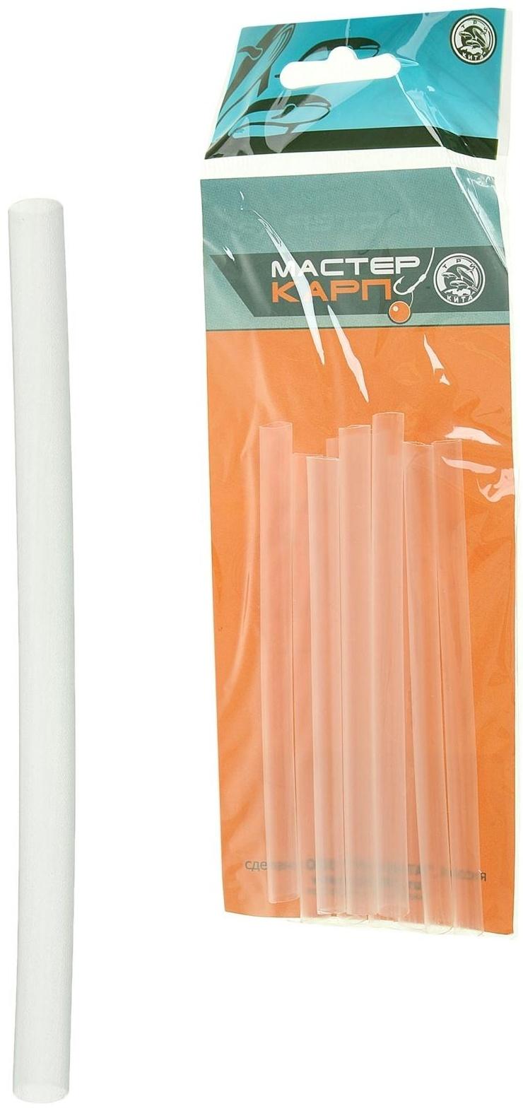 Набор термотрубок, диаметр 5/2.5, цвет прозрачный, 10 шт.