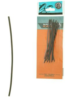 Набор термотрубок, диаметр 2/1 , цвет зеленый, 10 шт.