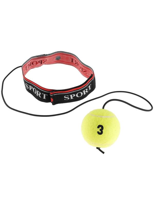 Эспандер-тренажёр, боевой мяч «TIGER 2 точный удар» реакция, координация. цвет МИКС