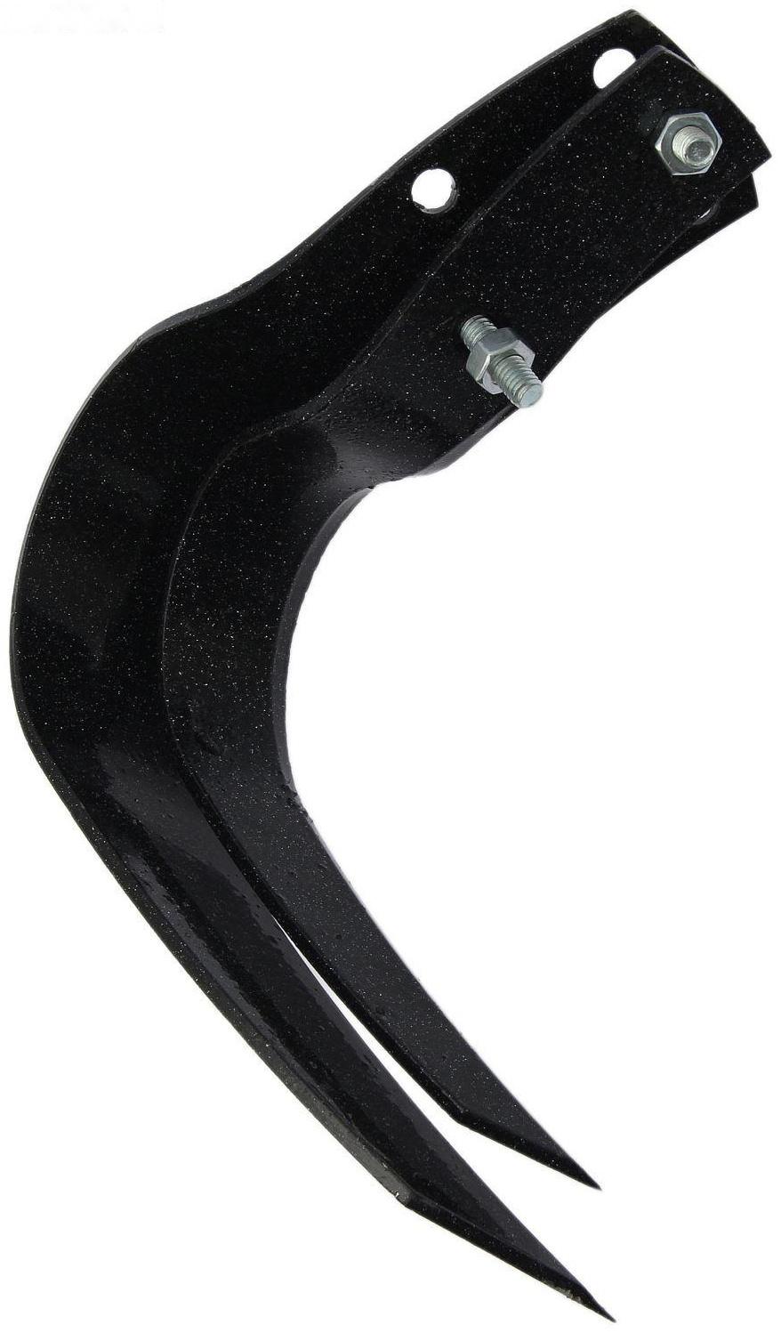 Плоскорез «Лидер», серповидный, комбинированный, режущие стороны 14 и 11 см, без черенка