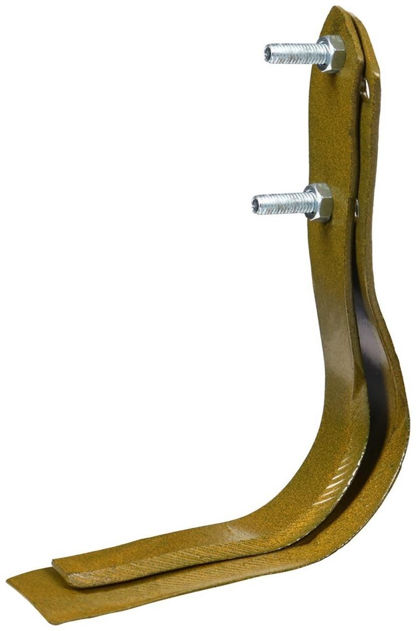 Плоскорез «Лидер», серповидный, комбинированный, режущие стороны 14 и 11 см, без черенка