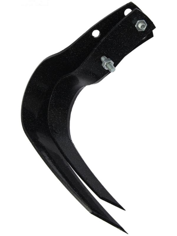 Плоскорез «Лидер», серповидный, комбинированный, режущие стороны 14 и 11 см, без черенка