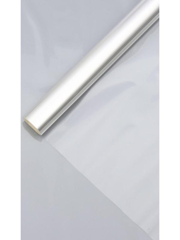 Плёнка для цветов прозрачная 1 х 10,4 м, 400 г, 40 мкм