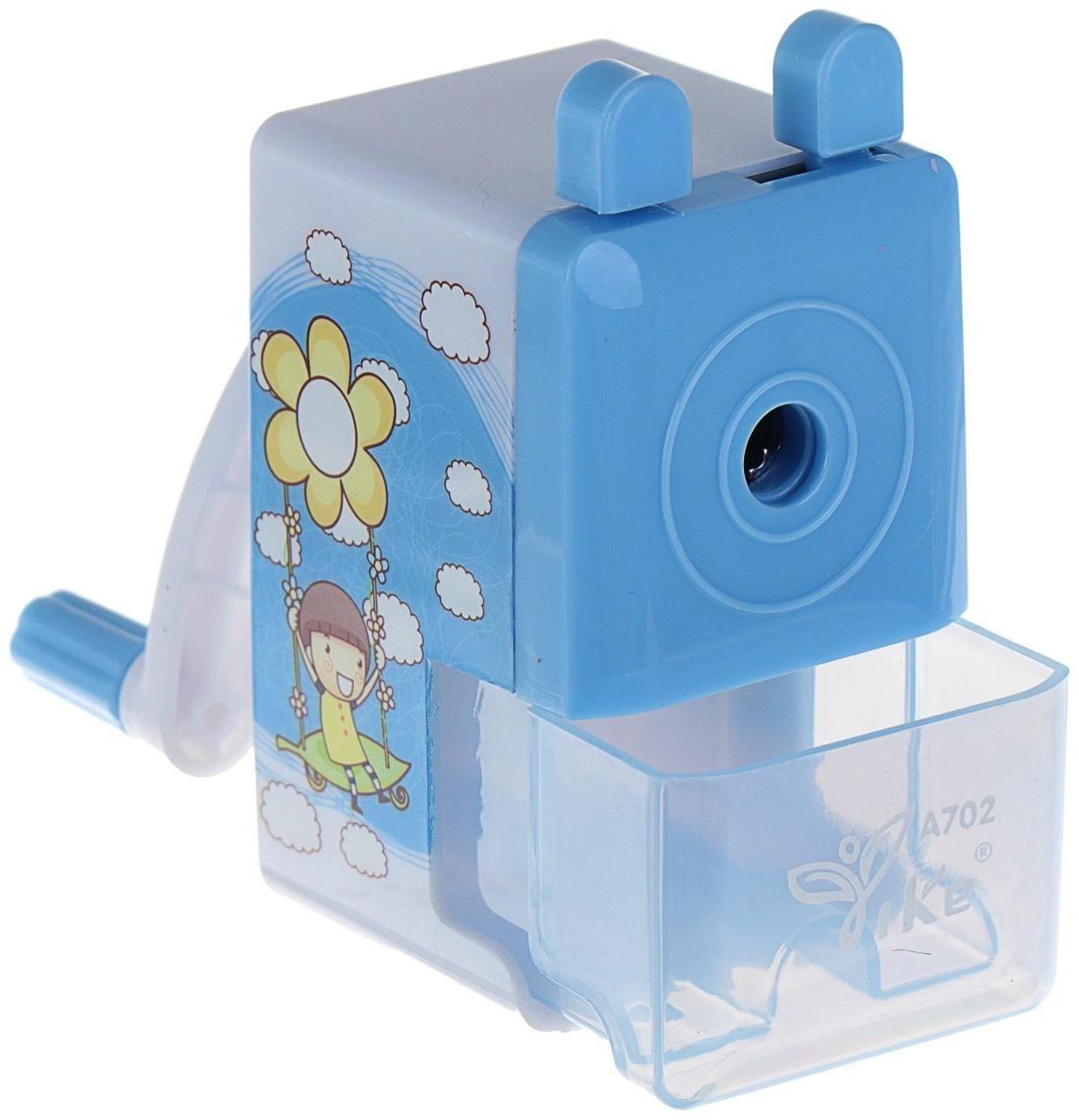 Точилка механическая с контейнером 