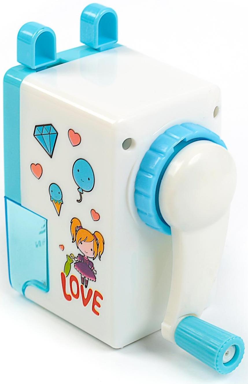 Точилка механическая с контейнером 