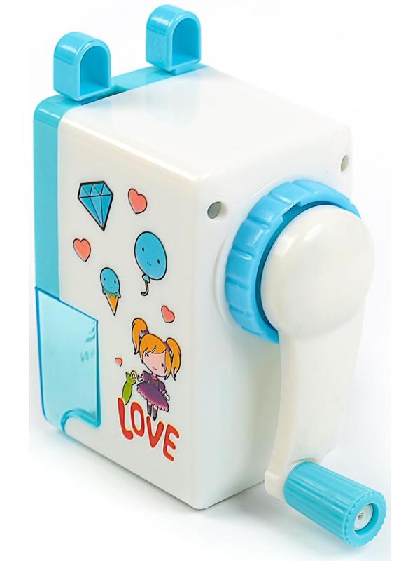 Точилка механическая с контейнером 