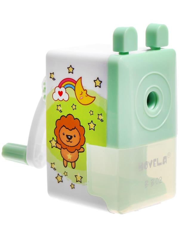 Точилка механическая с контейнером 