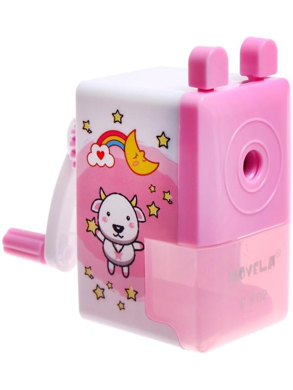 Точилка механическая с контейнером 