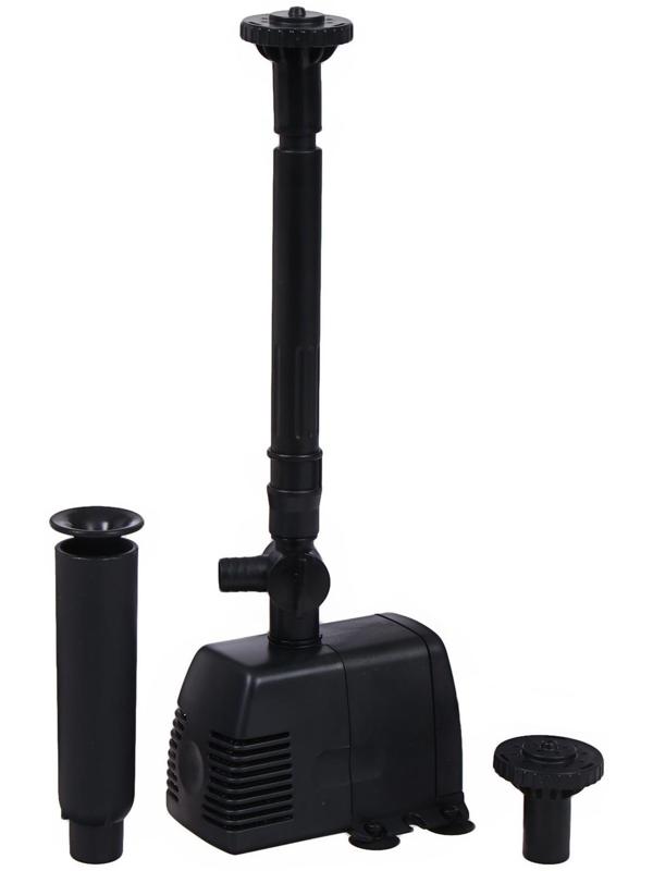 Фонтан для садового водоёма HJ-943, 16 Вт, h = 1.3 м, 800 л/ч, шнур 4.9 м