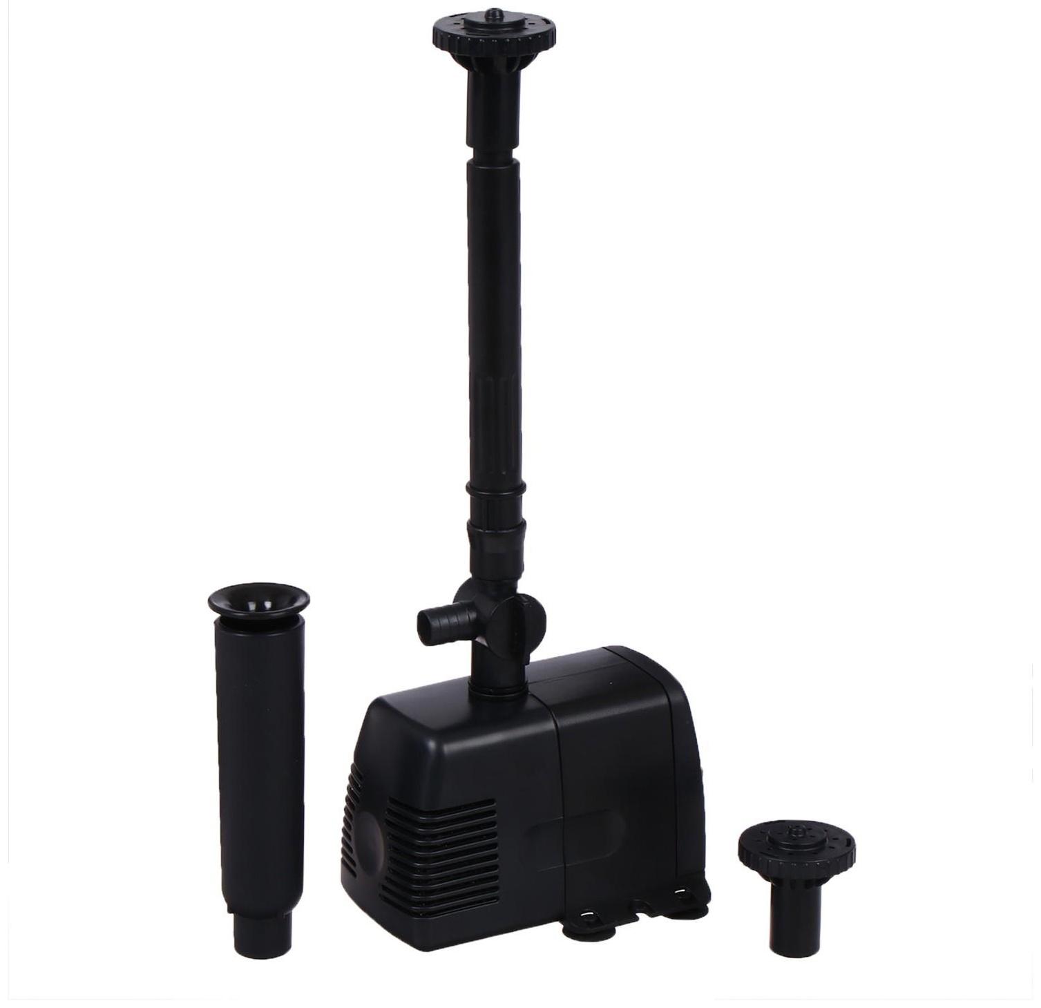 Фонтан для садового водоёма HJ-1143, 22 Вт, h = 1.6 м, 1000 л/ч, шнур 5 м