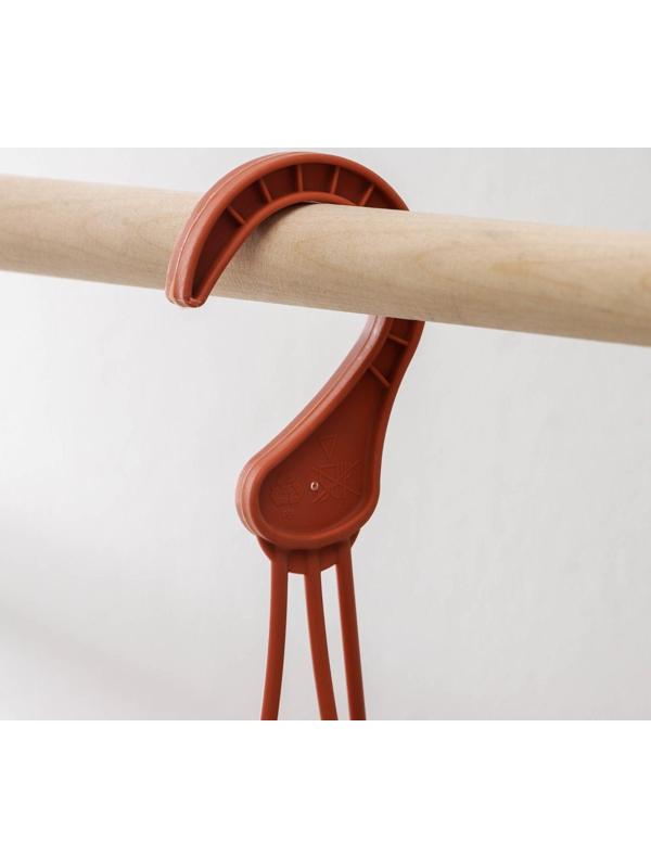 Кашпо уличное для цветов с поддоном «Алиция», 4,3 л, цвет терракотовый, ПОДВЕС В ПОДАРОК