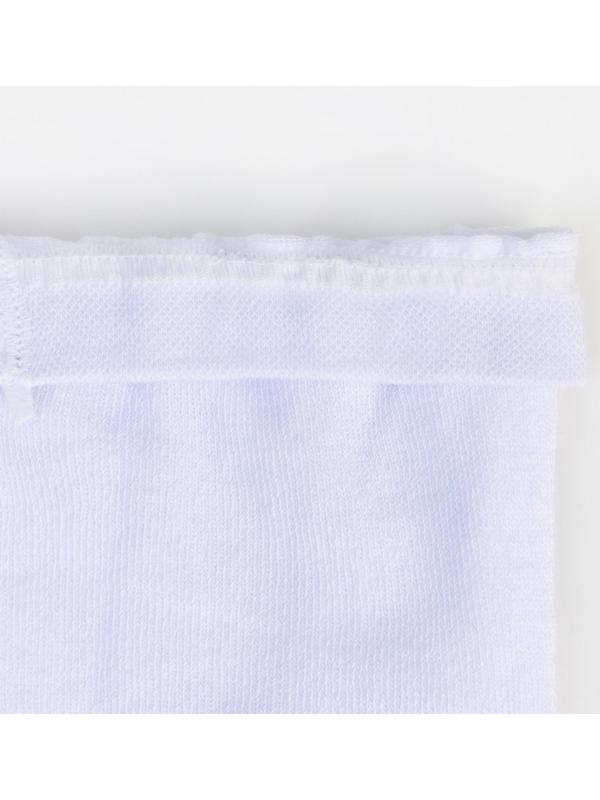 Колготки детские, цвет белый, рост 110-116 см