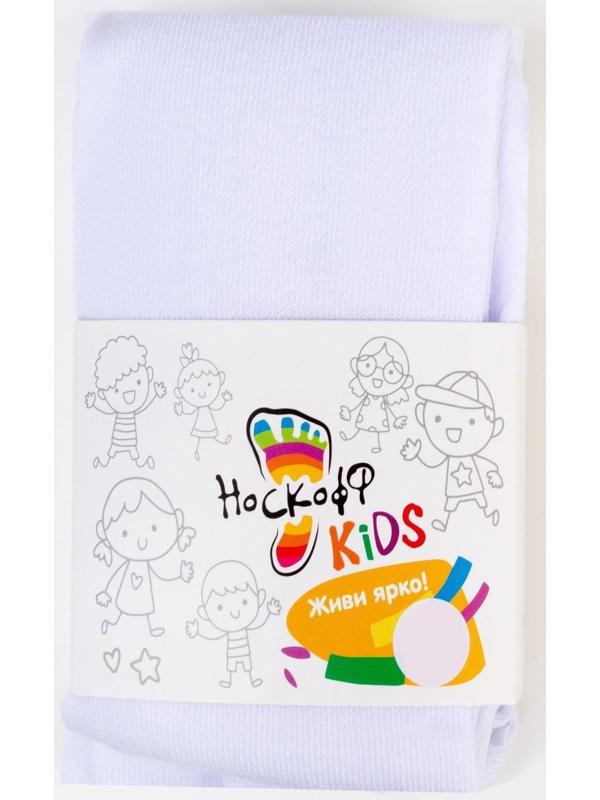 Колготки детские, цвет белый, рост 110-116 см