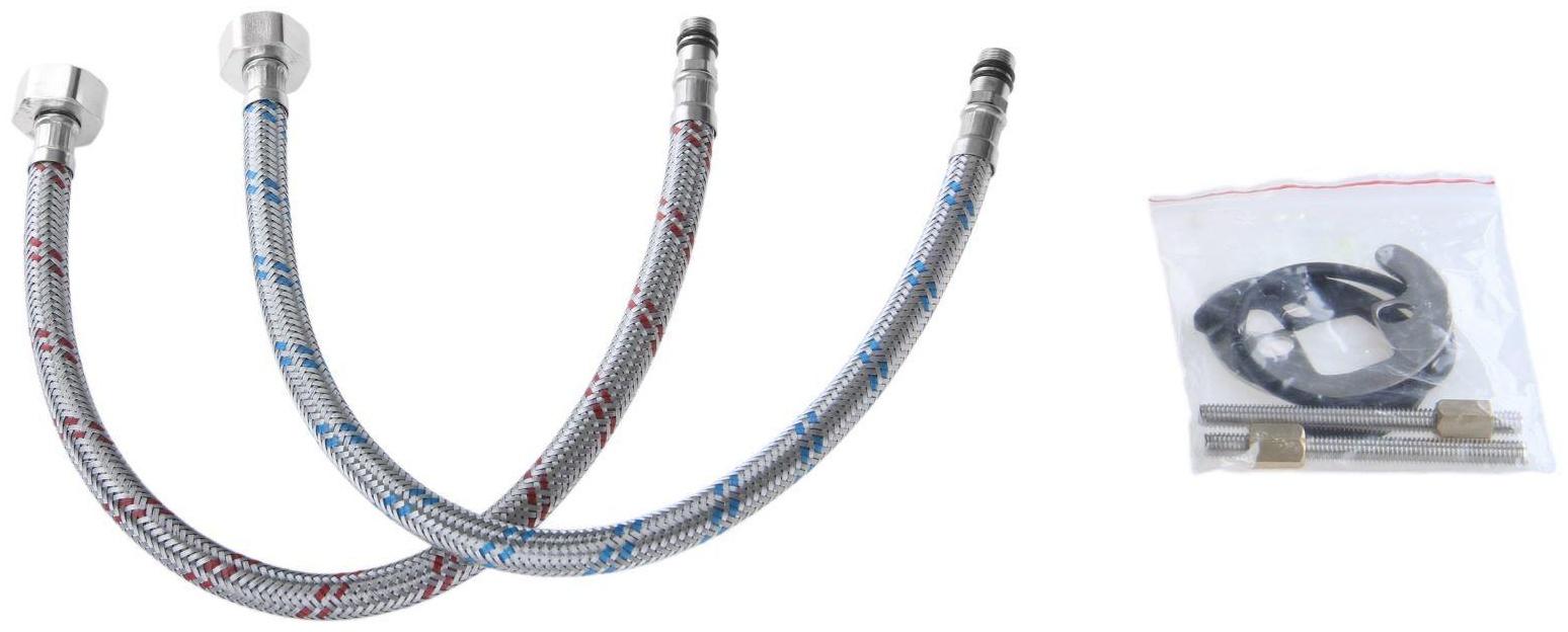 Смеситель для раковины Accoona A9090, однорычажный, водопад, стекло, хром