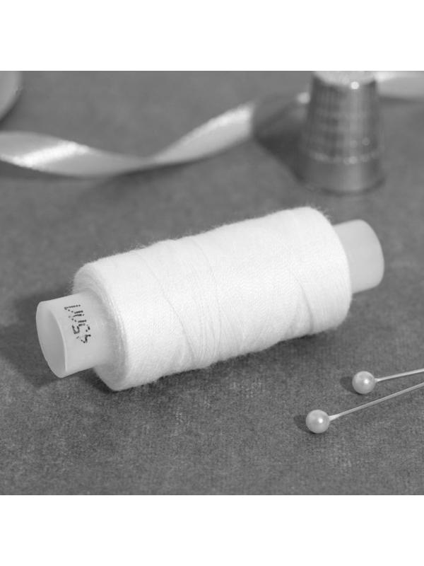 Нитки 45ЛЛ, 200 м, цвет белый №0101
