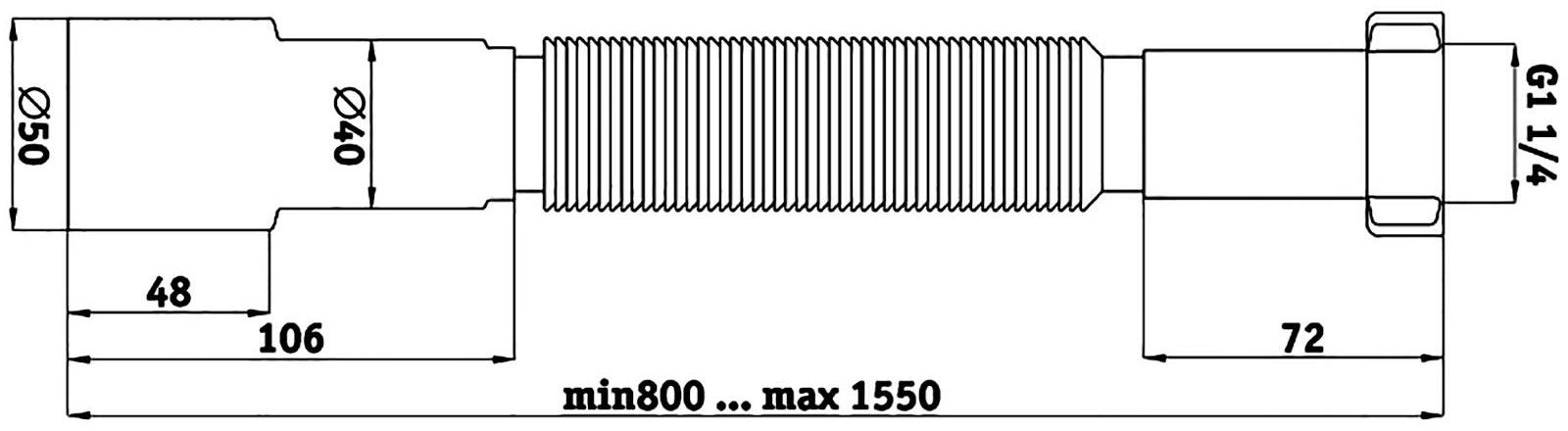 Гофросифон 