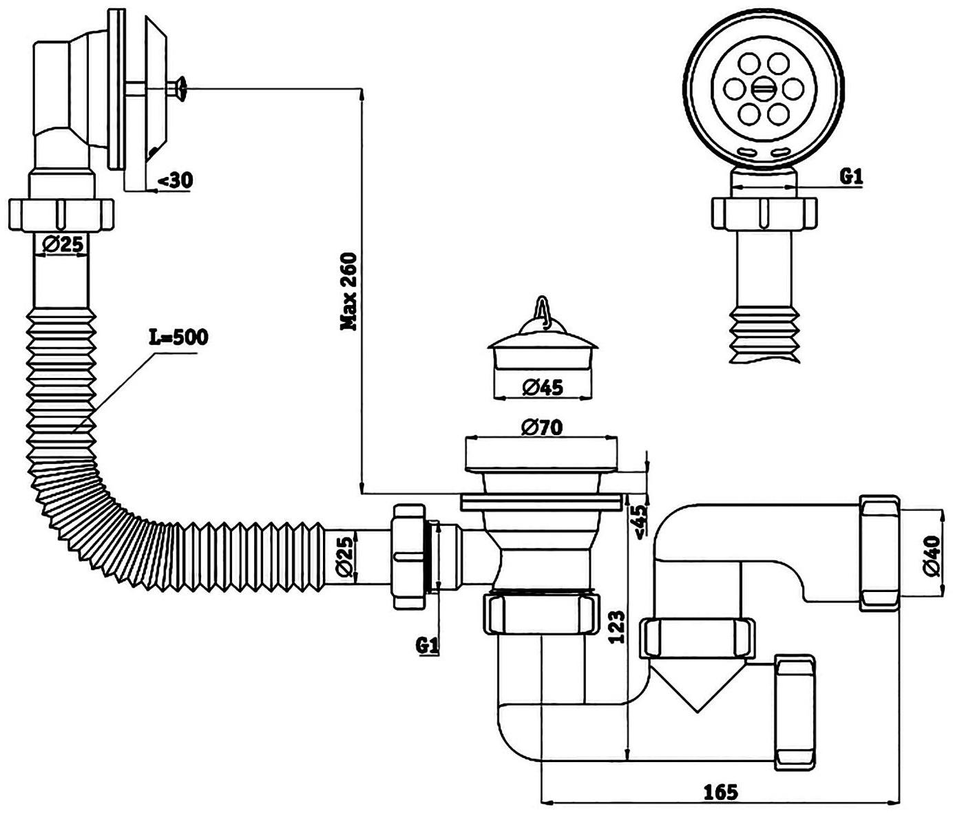 Комплект для ванны 