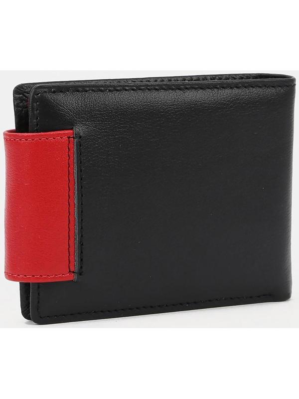 Кошелёк на магните, цвет чёрный