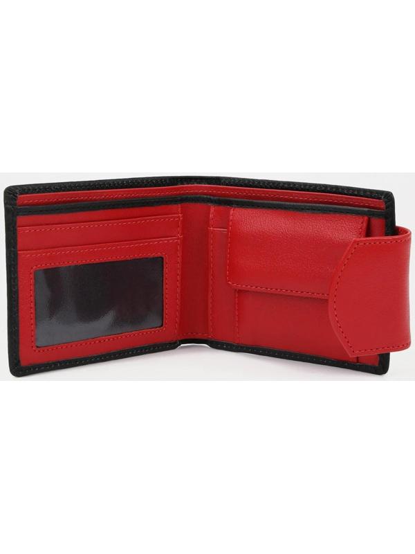 Кошелёк на магните, цвет чёрный