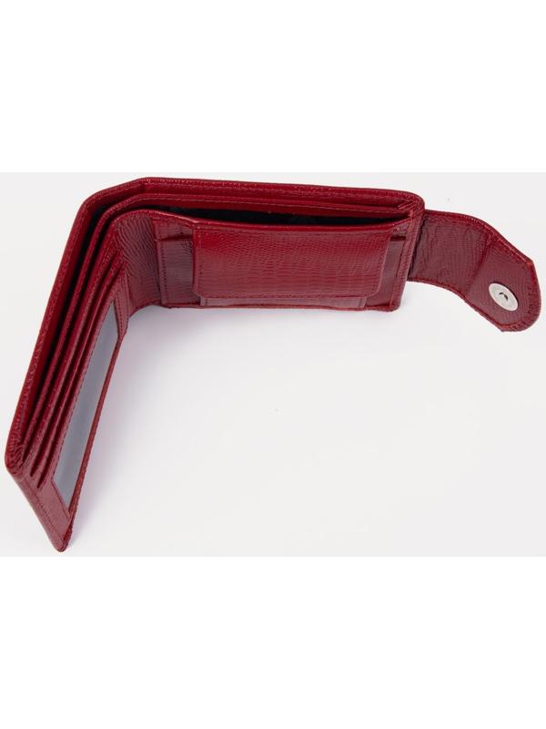 Кошелёк на магните, цвет красный