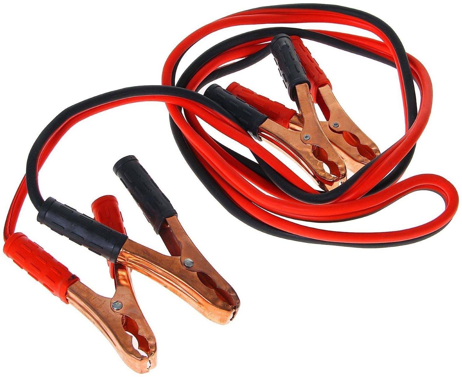 Провода пусковые TORSO, 300 А, -30°/+80°, 2.5 м, 12/24 В