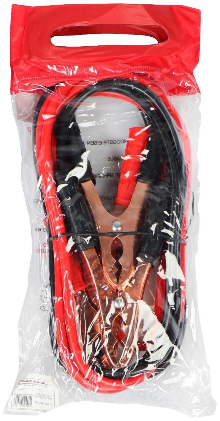 Провода пусковые TORSO, 300 А, -30°/+80°, 2.5 м, 12/24 В