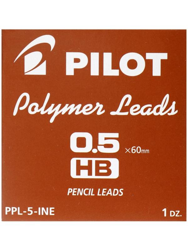 Набор грифелей для механических карандашей Pilot PPL, 12 штук, 0,5 мм