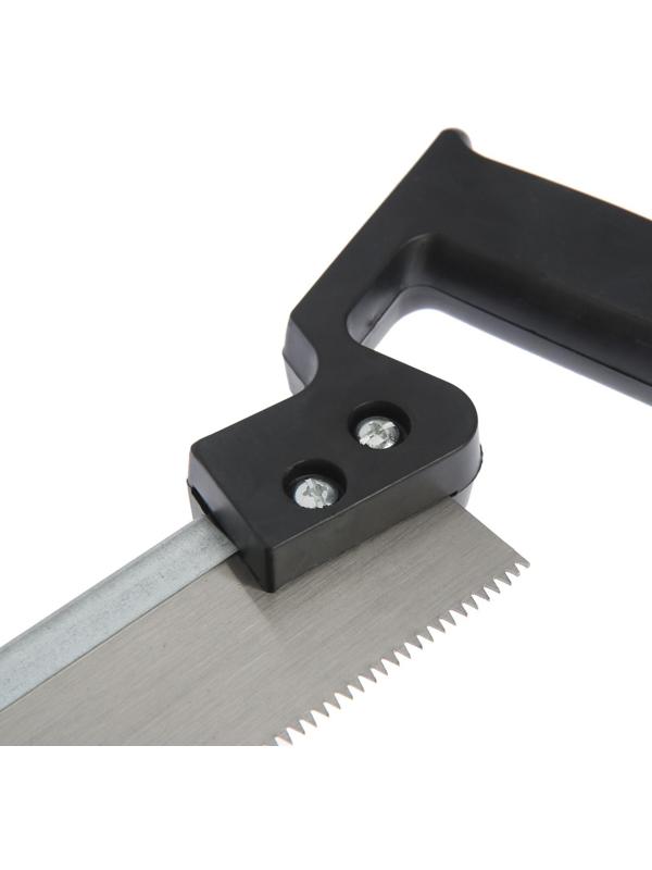 Стусло ТУНДРА, 300 х 65 мм, два угла работы 45 и 90°, пила 300 мм, 7-8 TPI