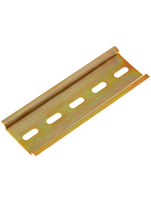 DIN-рейка L 100, оцинкованная, цвет желтый