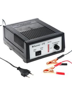 Зарядно-предпусковое устройство АКБ Вымпел-270, 0,6 - 7 А, 12 В, до 100 Ач