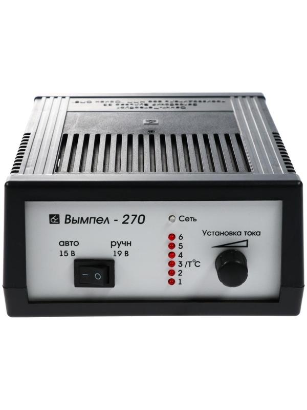 Зарядно-предпусковое устройство АКБ Вымпел-270, 0,6 - 7 А, 12 В, до 100 Ач