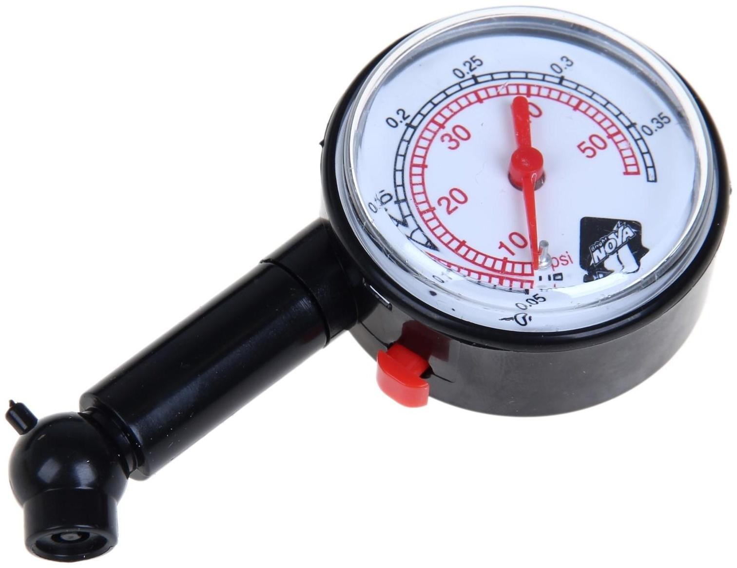 Манометр Nova Bright, механический, до 3.5 атм