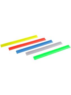 Браслет светоотражающий, 30 см, цвета МИКС